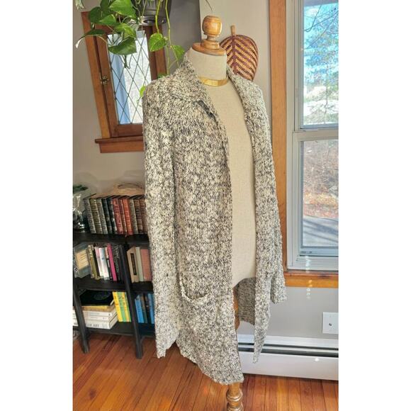 Vintage Maxi Collared Oversized Comfy Sweater - Picture 5 of 7